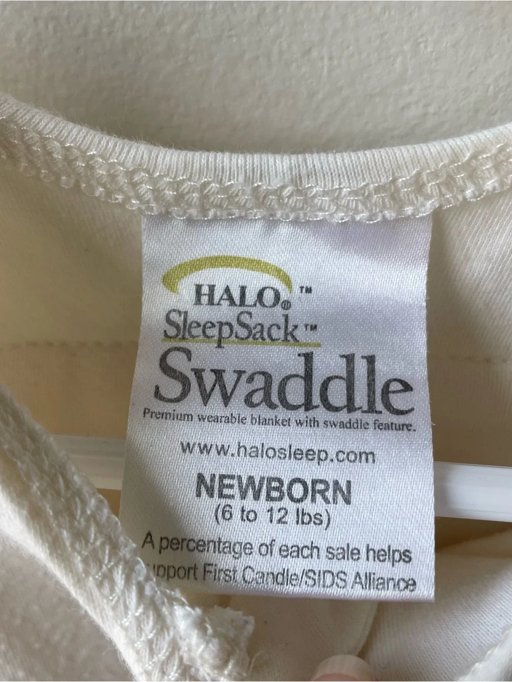 Halo Swaddle Sleepsack - Newborn (6-12lbs)